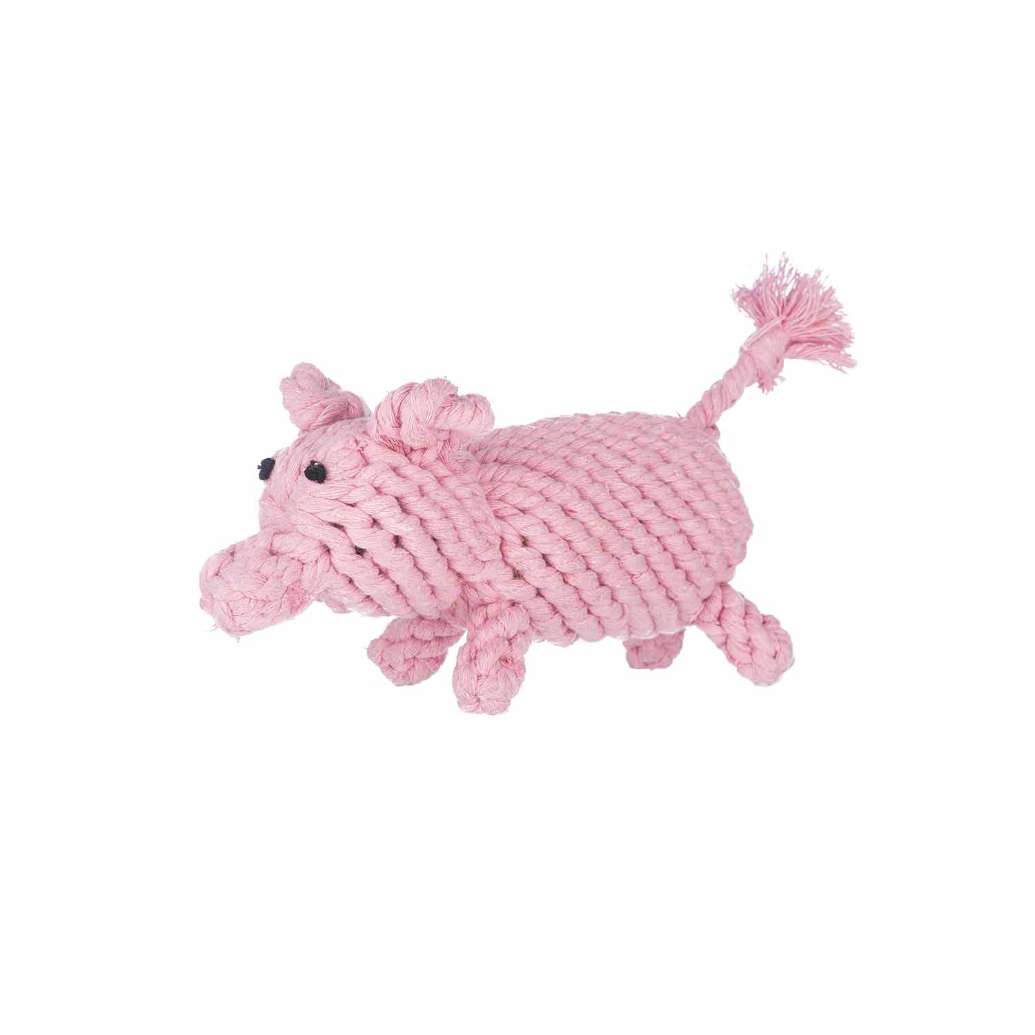 Pig Rope Dog Toy
